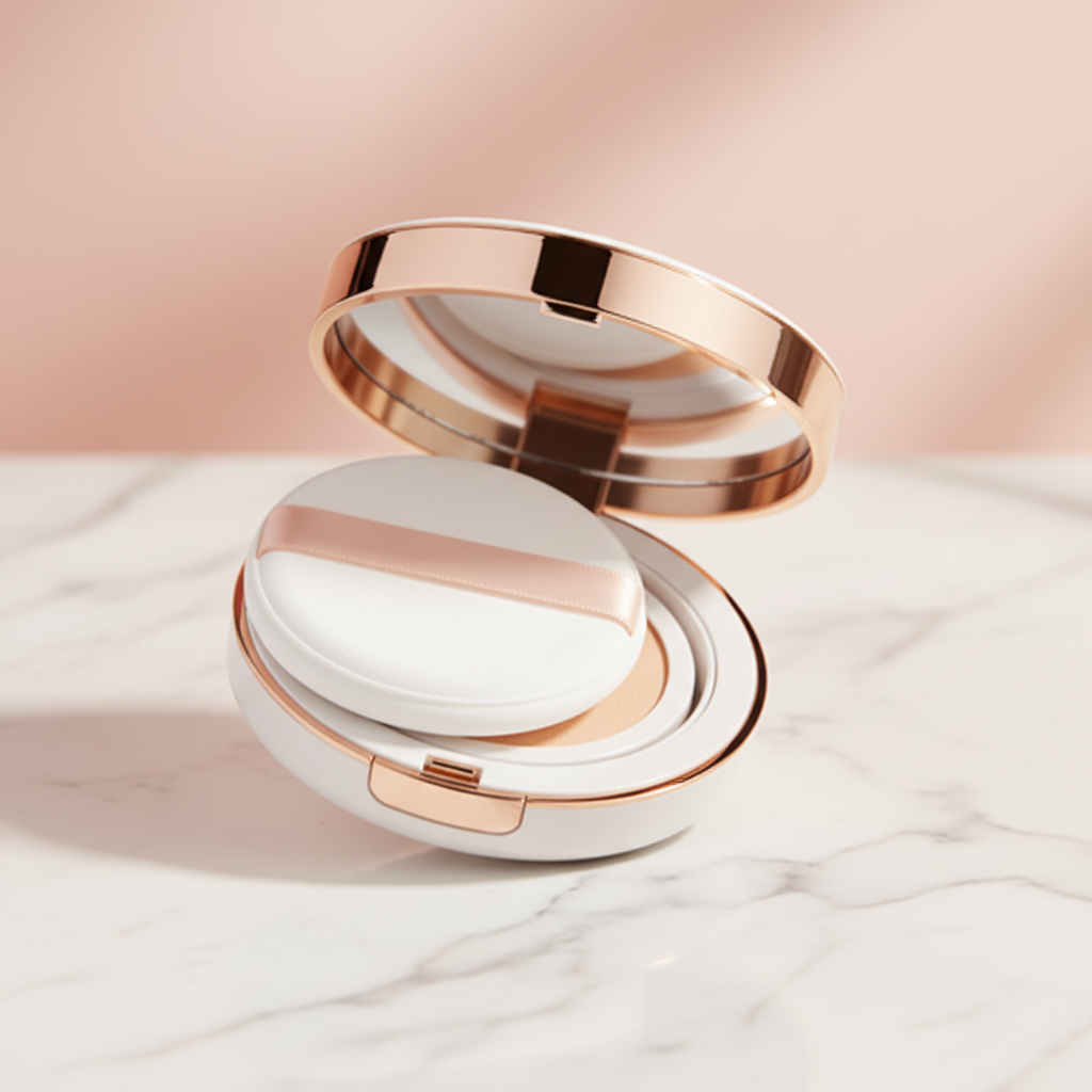 Aura Glow Cushion Foundation - 45 Degree Side View