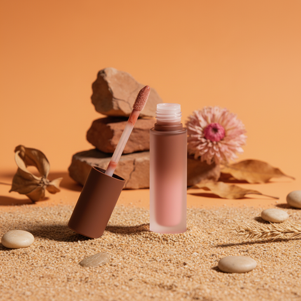 Terra Nude Lip Glaze - 45 Degree Open Wand