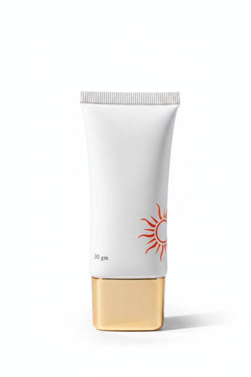 Solar Shield Sunscreen - Front View Portrait
